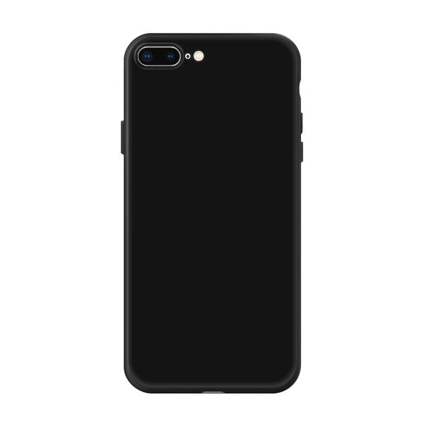 TUFF-LUV Gel case Rimmed Bumper for Apple iPhone SE 2020 - Black