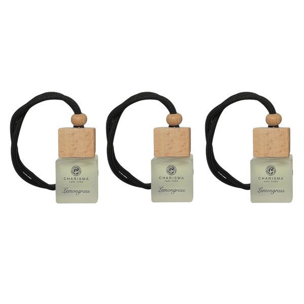 3 Mini Car/Closet Diffusers - Lemongrass