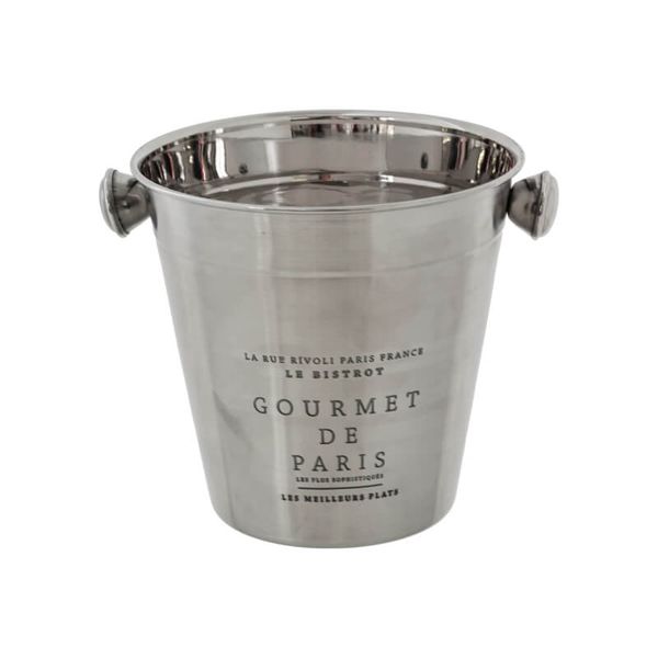 Gourmet De Paris stainless steel wine bucket -4L