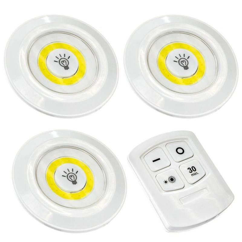 Yax LED Light with Remote Control Set of 3 Shop Today. Get it Tomorrow!