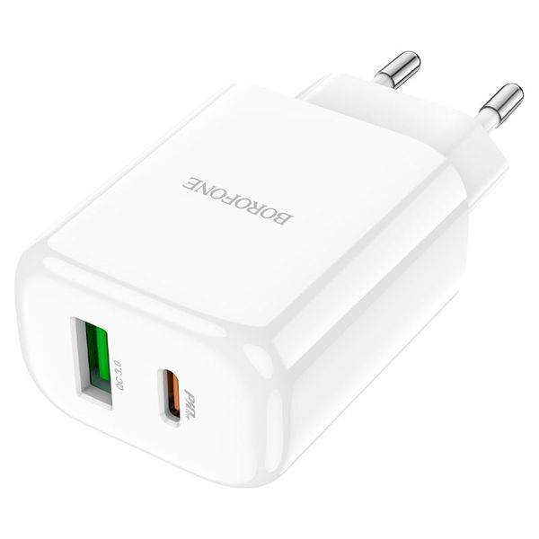 Fast Type C Adapter Dual Port 20watt USB + Type C- BN4