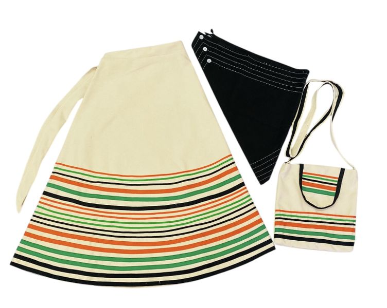 African/Traditional Wrap Skirt Set