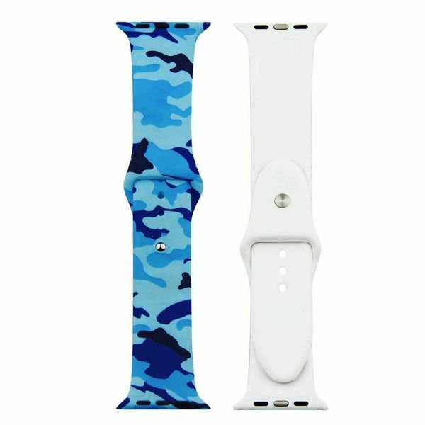 Camo Watch Strap / Band Compatible with Apple Watch - 38/40/41 mm