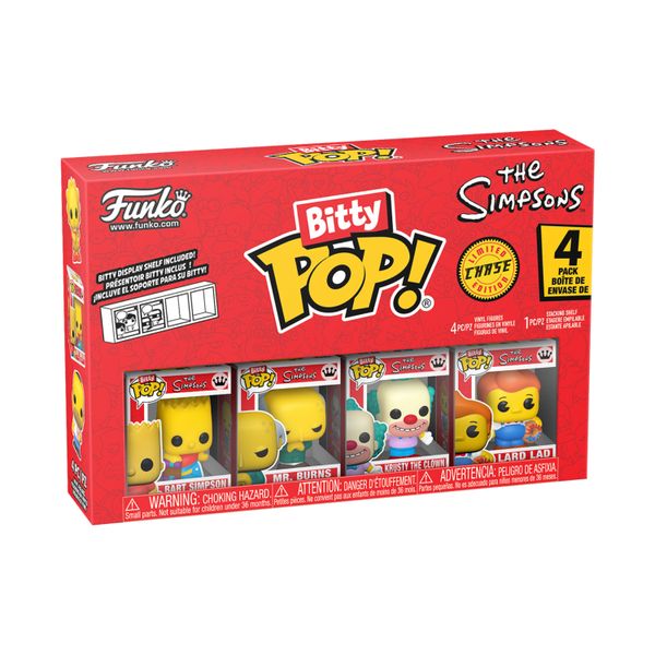 Funko Bitty Pop! The Simpsons Series 1 - 4Pack