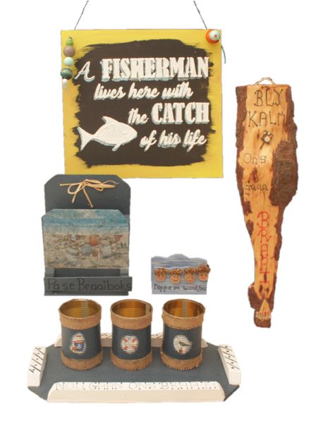 Wall Art Hamper - Accessories for your braai/entertainment room.