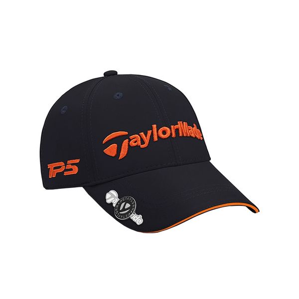 TaylorMade Premium Golf Cap With Ball Marker, Adjustable, Breathable.