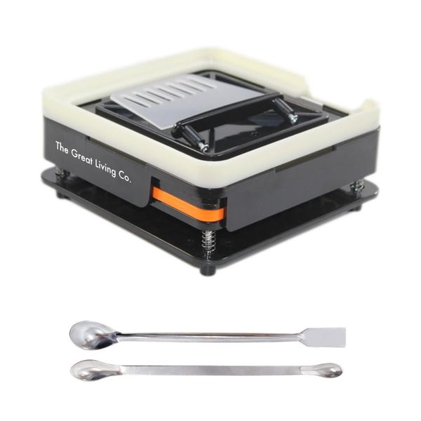 The Great Living Co Capsule Filling Machine-Size 0-100 Holes-2 Filler Tools