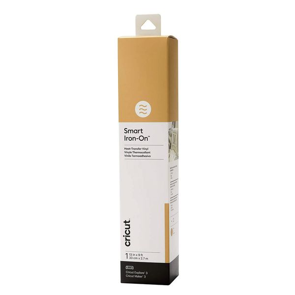 Cricut Smart Iron-On Vinyl 33x270cm 1-sheet Gold 2008685