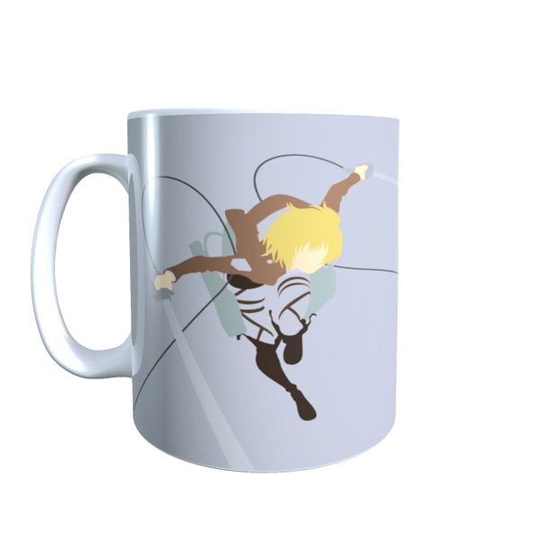 Eren in Flight - Attack on Titan Coffee Mug