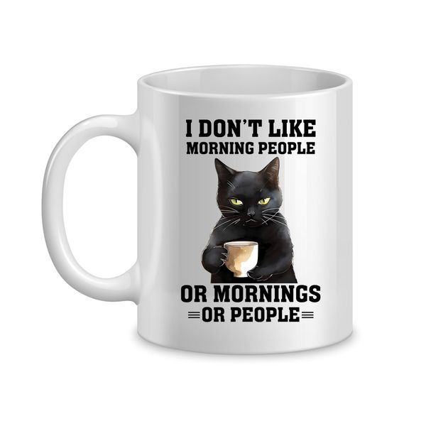 Crumpy Cat Coffee Mugs with Funny Jokes Graphic Animal Sayings Cups 072