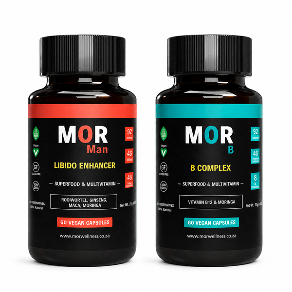 MOR Men's Vitality Bundle | Libido, Energy &amp; Stamina Support