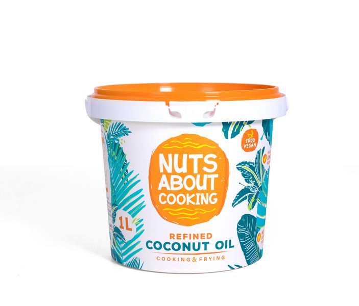 Nuts About Cooking Coconut Oil - 12 x 1L
