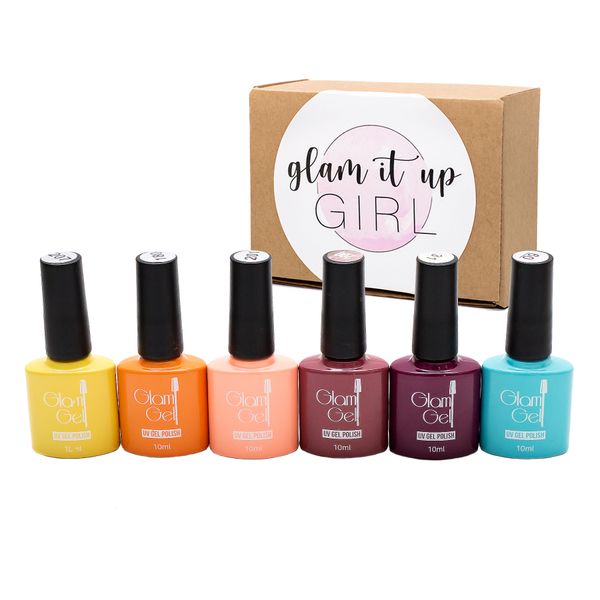 High Quality/Glam Gel UV/LED Gel Nail Polish - California