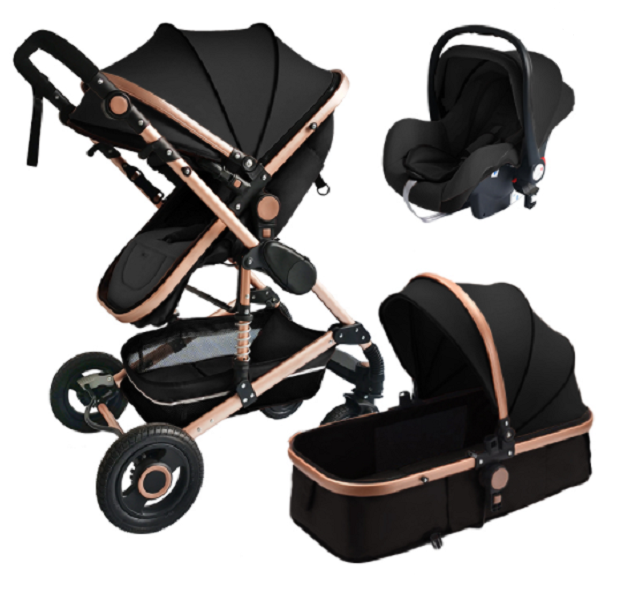 Strollers - Belecoo -Tyrant Luxury Stroller - Black for sale in ...