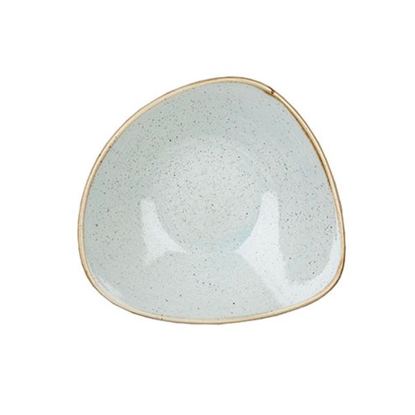 Churchill Stonecast Duck Egg Blue Triangle Bowl 12 Pcs
