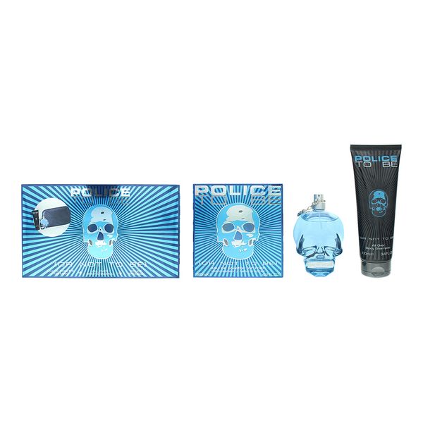 Police To Be (Or Not To Be) EDT 125ml, Shower Gel &amp; Pouch (Parallel Import)