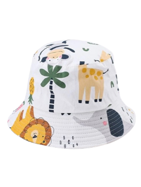Toddler Sun Hat/ Bucket Hat with animal graphics