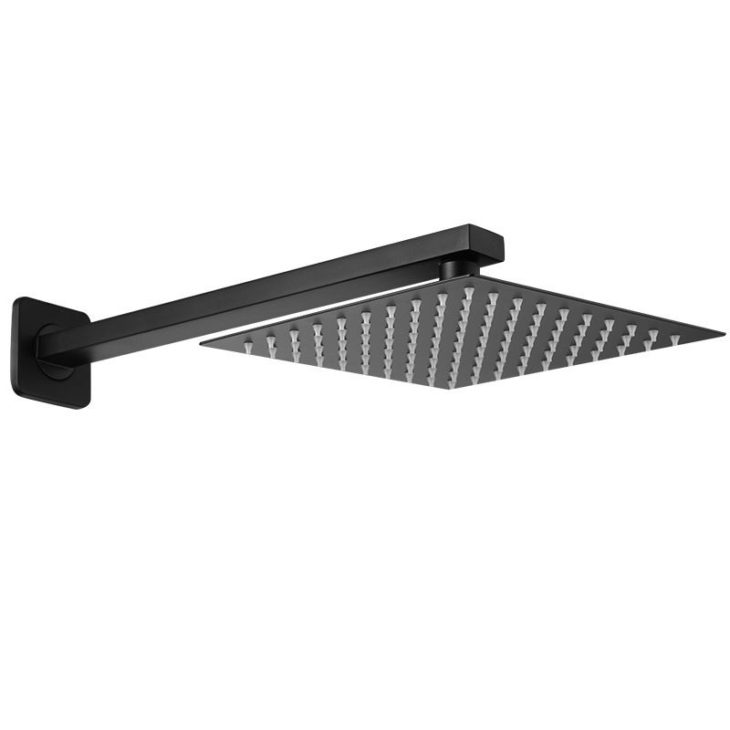 Ultrathin Rainfall Shower Head Wall Mounted Shower Arm Bracket Shower Hose