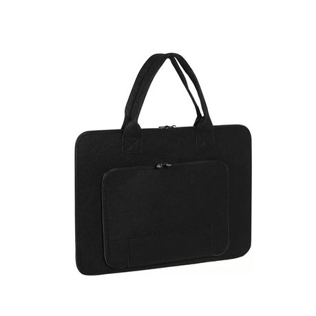 Portable 17 Inch Felt Laptop Bag SE 198