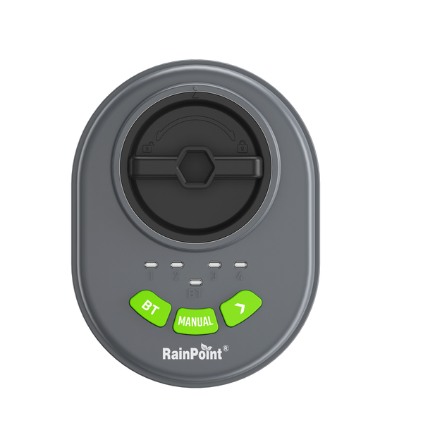 RainPoint Smart BlueTooth 4-Zone DC (Battery) Irrigation Controller