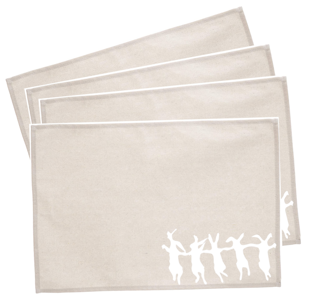 Placemat Set - Dancing Bunnies (Set of 4)