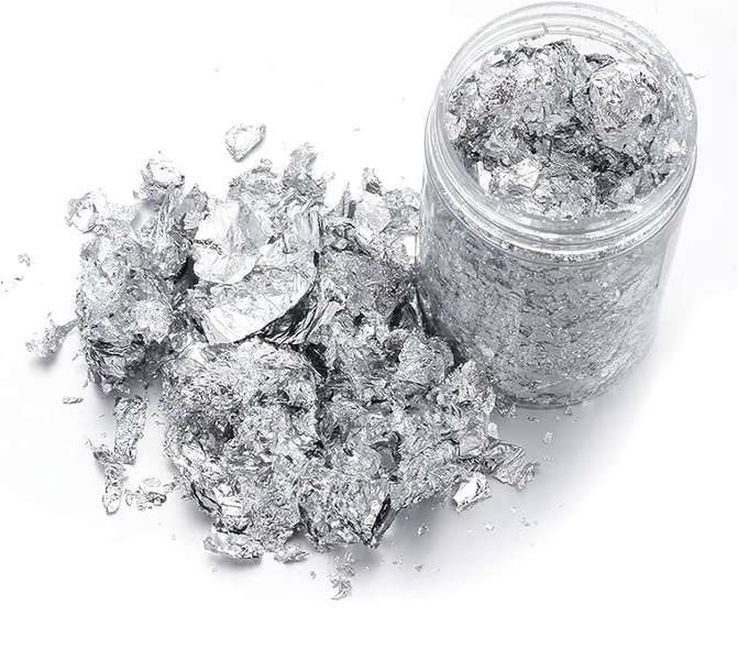 Silver Gilding Flakes