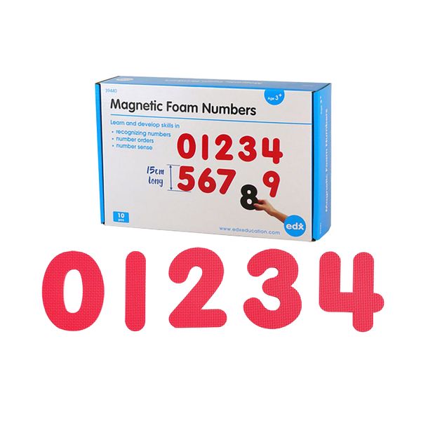 EDX Education Magnetic Foam Numbers