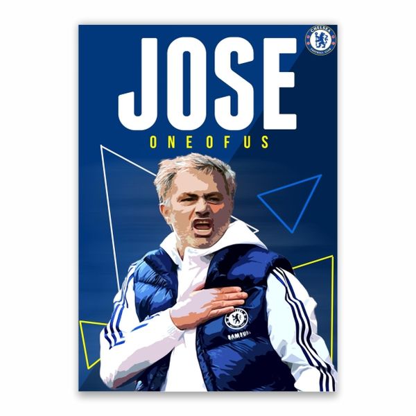Jose Mourinho Chelsea Poster - A1