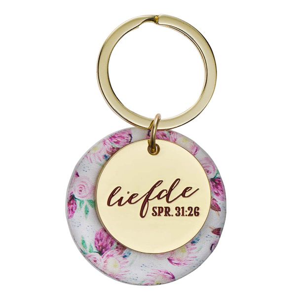 Sy Praat Met Wysheid - Keyring In Tin