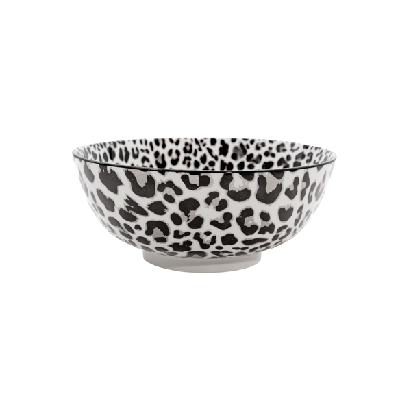 GALATEO - Jungle Sketch 20cm Leopard Salad Bowl