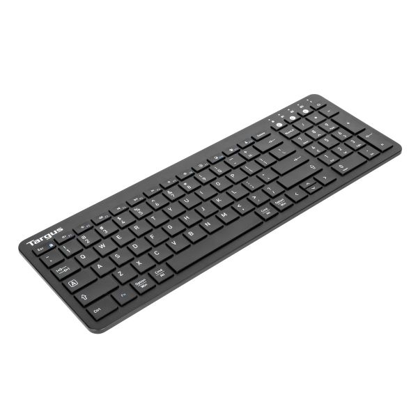 Targus - Antimicrobial Universal Midsize Bluetooth Keyboard - Black