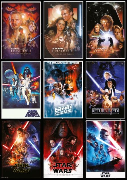 Star Wars - Skywalker Saga Poster | Shop Today. Get it Tomorrow ...