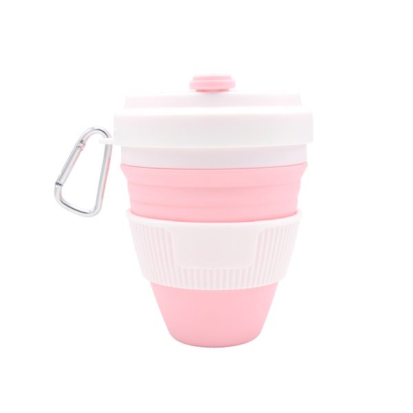 BPA Free Collapsible /Foldable Silicone Cup (450 ml)