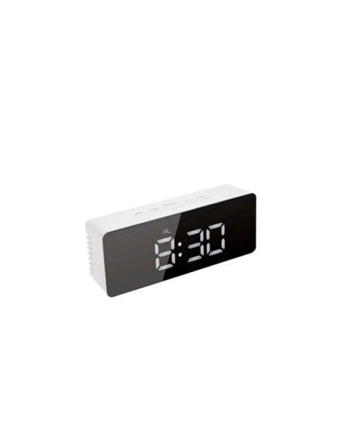 LED Alarm Desk Clock - Mirror Design
