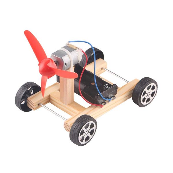 DIY Electric Kids' Toy For Science Experiments: Build Wind Turbine