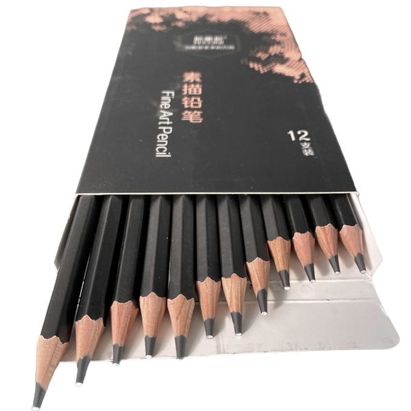 Nyoni - 2B Fine Art Pencils - 12 pieces