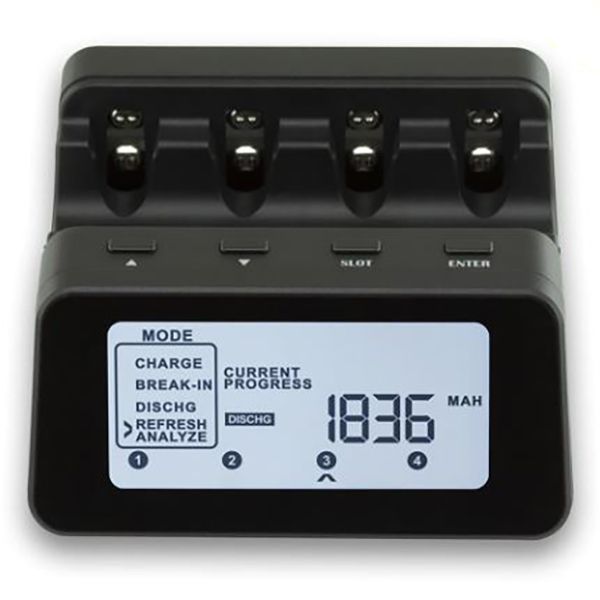 Powerex MH-C9000PRO 4-Cell Professional Charger-Analyzer