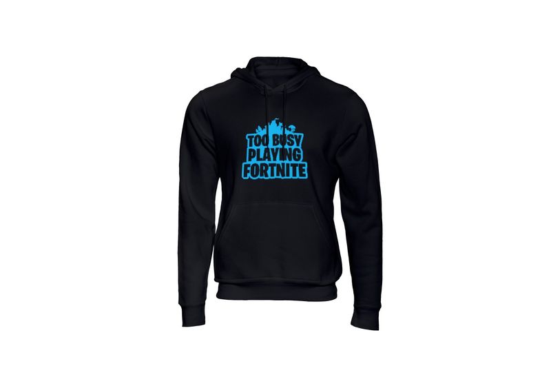 Fortnite To Busy Playing Kids Hoodie