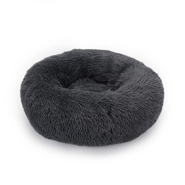 Optipet Medium Pet Calming Bed for Dogs and Cats - Dark Grey