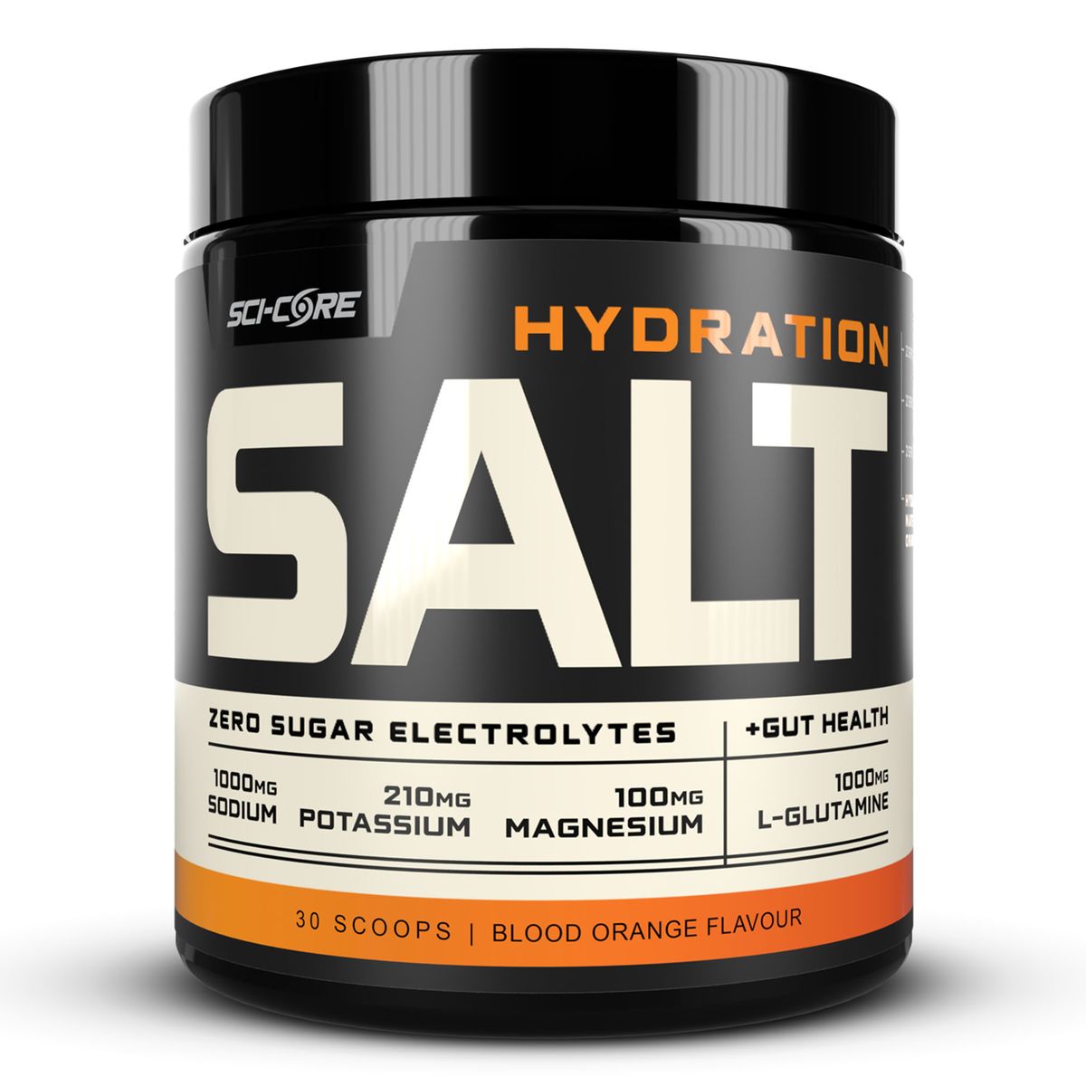 Sci-core Hydration Salt - Zero Sugar Electrolytes -30 servings - Blood Orange
