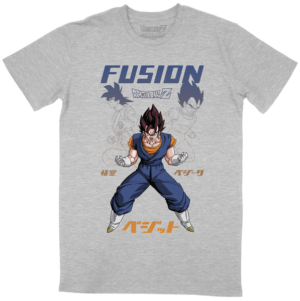 Hunter x Hunter - Character Blocks Men's Grey Melange T-Shirt