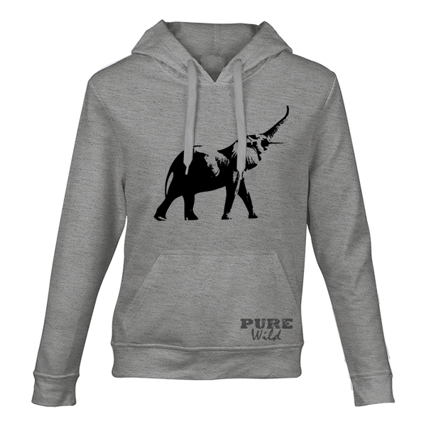 Elephant Hooded Sweatshirt for Men and Women