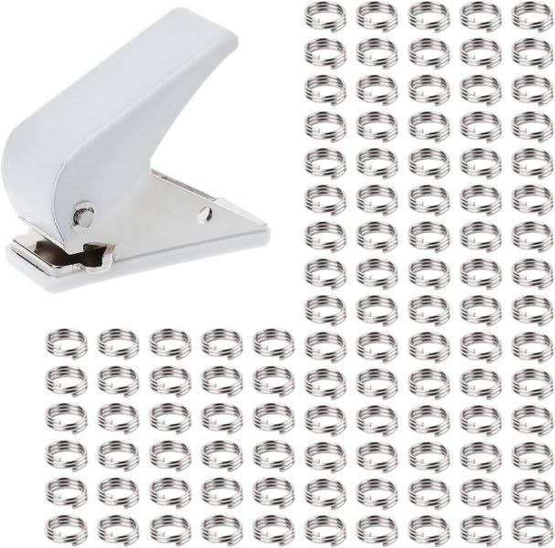 Dart Flight Hole Punch Tool and Steel O-Ring Set