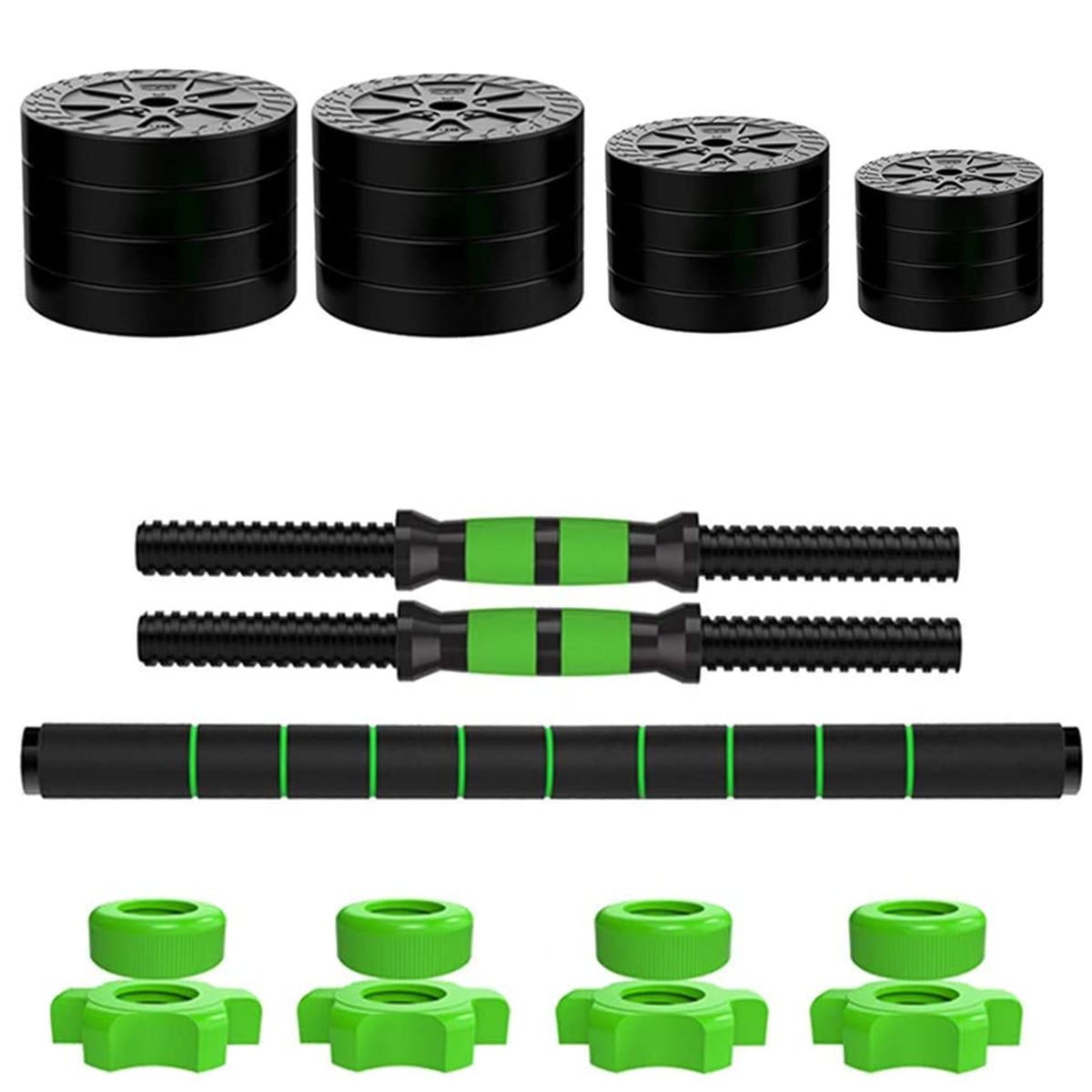 Heartdeco Weight Adjustable Dumbbell Barbell Set 40kg Shop Today