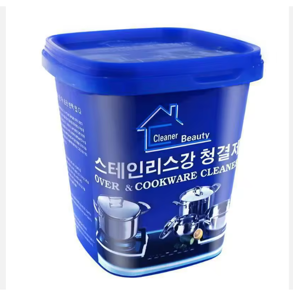 2 × 500g tubs Beuty Steel Shine Stainless Steel Cream Cleaner