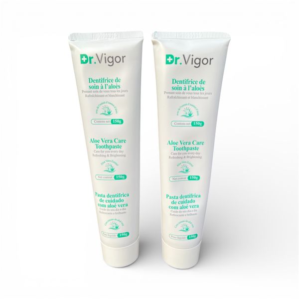 Dr Vigor's Aloe Vera Whitening &amp; Gum Care Toothpaste 2 set