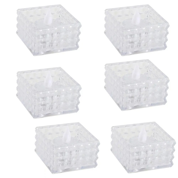 Candle Lights 6pcs Led Tea Lights Candles Electric Flameless