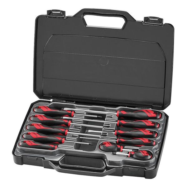 TengTools - 11 Piece Screwdriver Set in Carry Case - MD911N