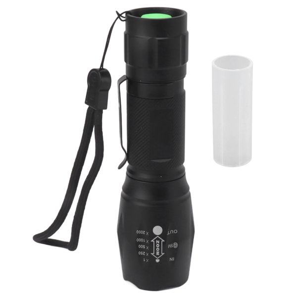UV/White 2 - in - 1 395nm Adjustable LED Ultraviolet Flashlight