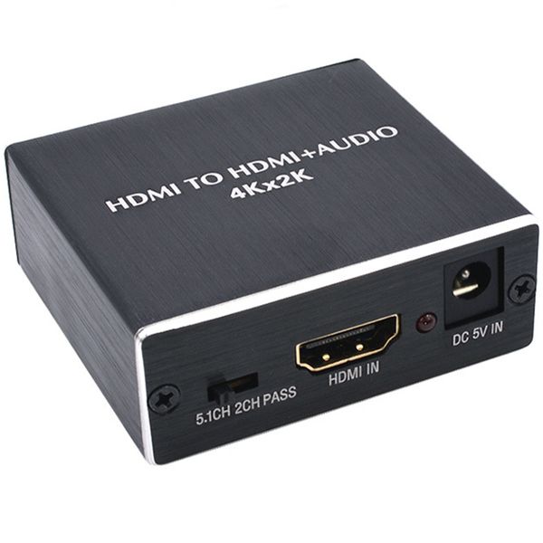 Gaming HDMI Adapter Compatible 4K HDMI Audio Extractor Converter